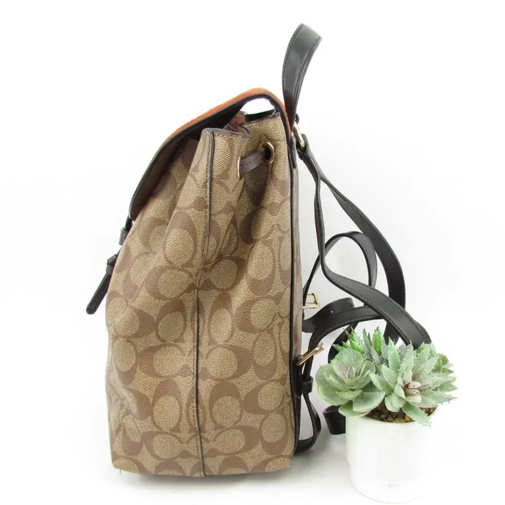 Coach Kleo Backpack In Signature Canvas